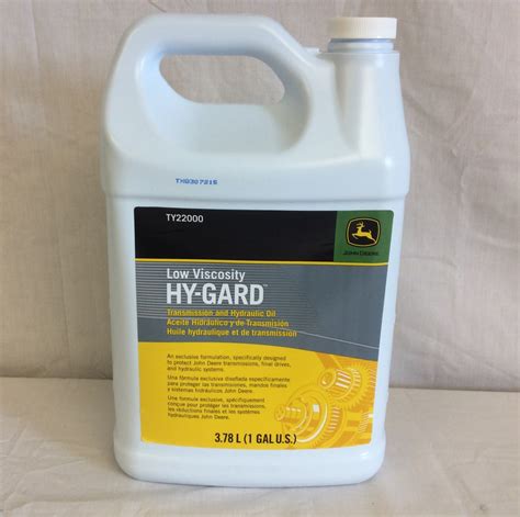 john deere skid steer hydraulic fluid|john deere hygard for sale.